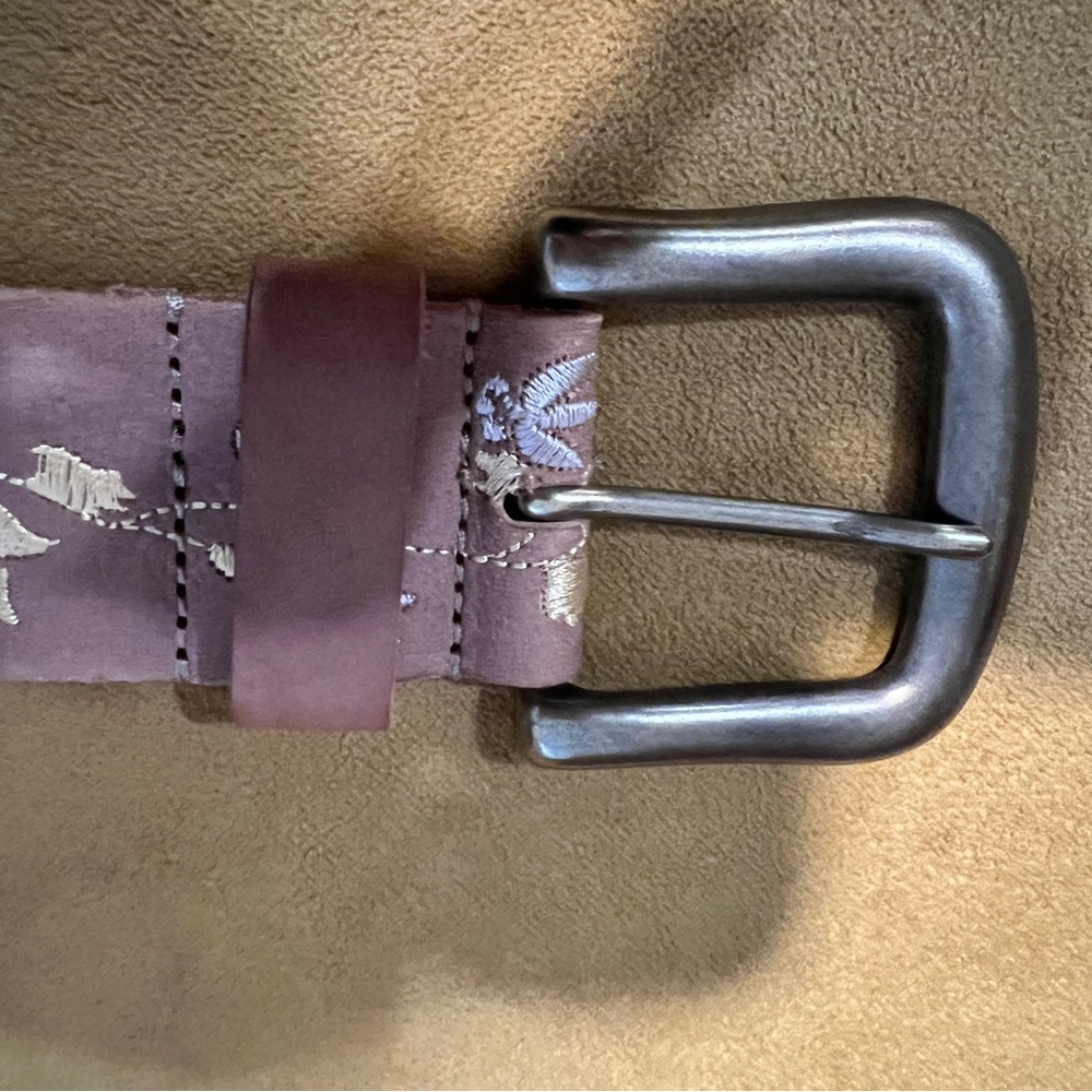 Linea Pelle Embroidered Belt - Picture 2 of 4